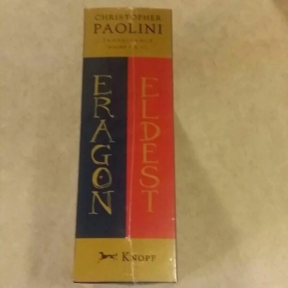 Christopher Paolini Inheritance series Eragon book 1 & Eldest book 2 New Box Set